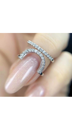 ANEL STRASS PARA FOTO PRATA