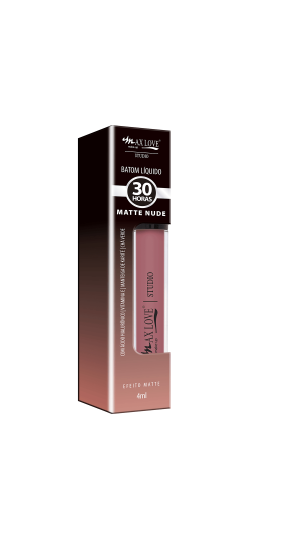 MAX LOVE BATOM LIQUIDO 30 HORAS MATTE NUDE  664 4ML