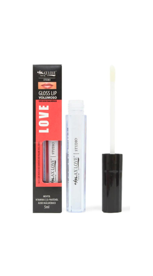 MAX LOVE GLOSS LIP VOLUMOSO 15 COM GLITTER 5ML