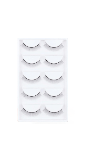 CILIOS POSTIÇO PARA TREINO C/5 PARES