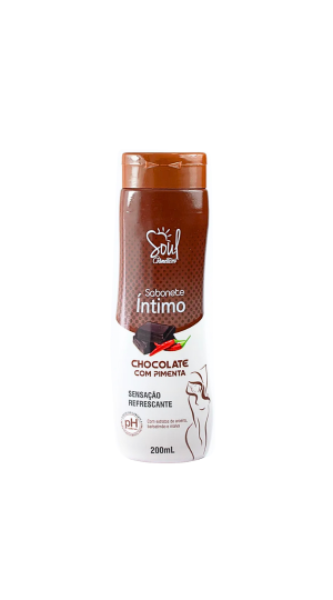 SOUL SABONETE INTIMO CHOCOLATE C/PIMENTA 210ML