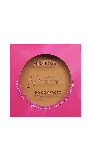 MISS ROSE PÓ COMPACTO SINTA-SE COR NATALIA 10G