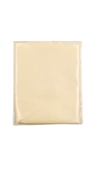 TAPETE DE CETIM CREME