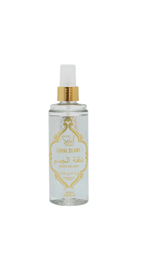 SOUL BODY SPLASH ROYAL BLANC 200ML