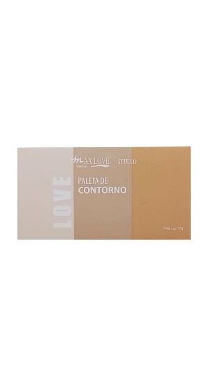 MAX LOVE  PALETA DE CONTORNO  COR 01  10G
