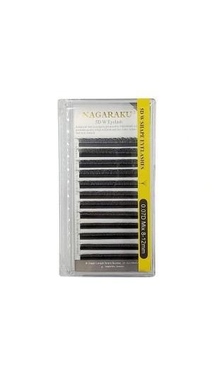 NAGARAKU CILIOS FIO A FIO 5D W 0.07D MIX 8MM-12MM