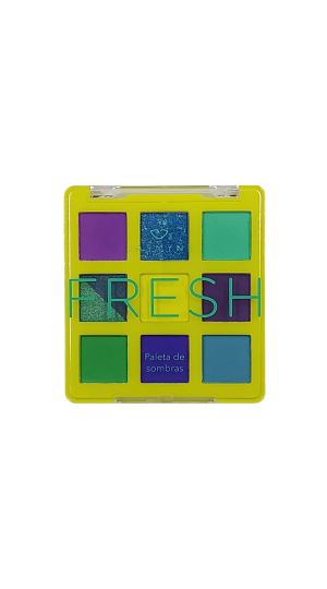 JASMYNE PALETA DE SOMBRA FRESH COR B 9G