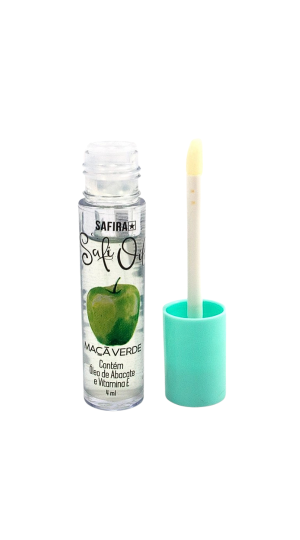 SAFIRA LIP OIL MAÇA VERDE 4ML