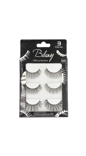 BILANSY CILIOS POSTIÇO COM 3 PARES 004