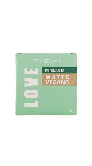 MAX LOVE PO COMPACTO MATTE VEGANO COR 45 10G