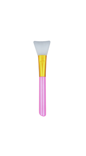 PINCEL DE SILICONE COR ROSA CLARO