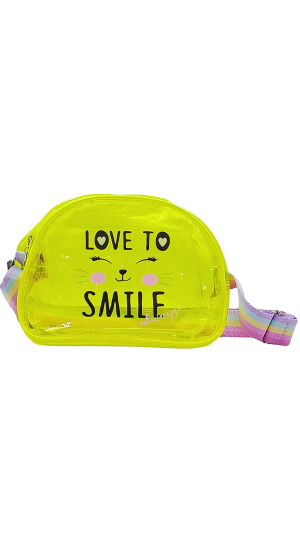 NECESSAIRE FEELING GOOD BX-2114 AMARELO NEON