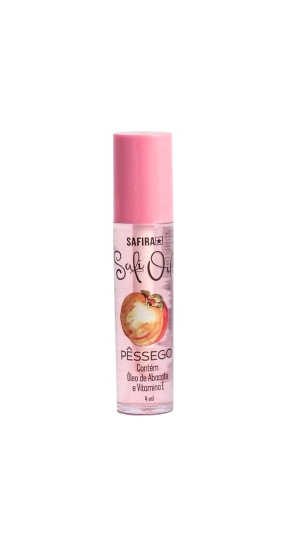 SAFIRA LIP OIL PESSEGO 4ML