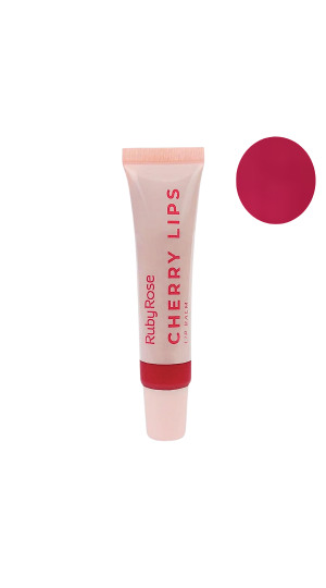 RUBY ROSE CHERRY LIPS BALM LABIAL CL40 15G