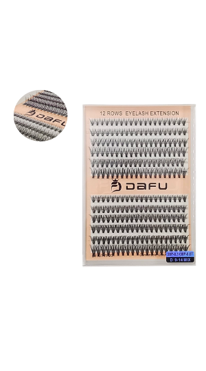 DAFU CÍLIOS TUFINHO  20P-0.1+ 30P-0.07  D 9-14 MIX