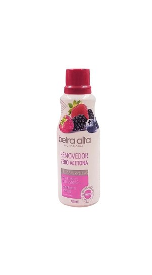 BEIRA ALTA REMOVEDOR ZERO ACETONA FRUTAS VERMELHAS 90ML