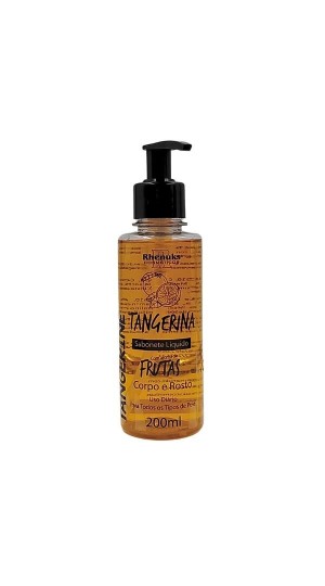 RHENUKS SABONETE LIQUIDO TANGERINA 200ML