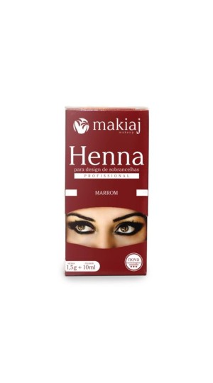 MAKIAJ HENNA MARROM