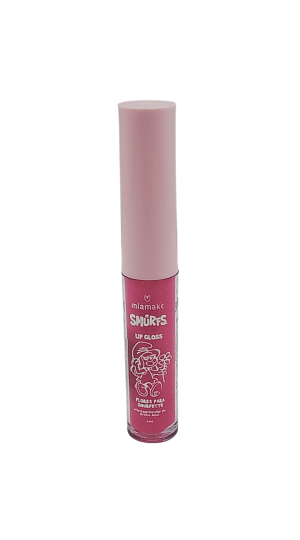 MIA MAKE LIP GLOSS OS SMURFS COR: FLORES PARA SMURFETE - ROSA 4ML