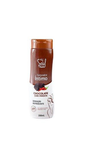SOUL SABONETE INTIMO CHOCOLATE C/PIMENTA 210ML