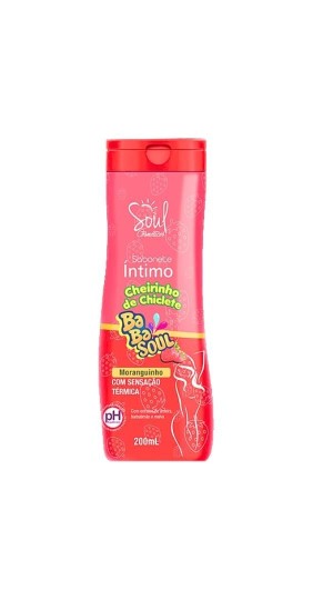 SOUL SABONETE INTIMO MORANGUINHO BABASOUL 200ML