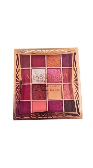 MISS RÔSE PALETA DE SOMBRA BIG RUBIK'S CUBE 16G
