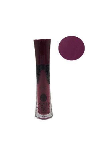 PINK 21 BATOM LÍQUIDO MATTE STICK COR 8 24H 6ML 