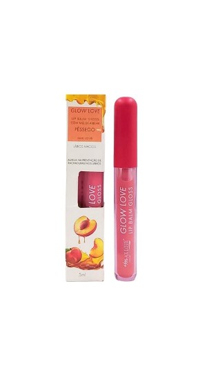 MAX LOVE LIP BALM COM MEL DE ABELHA PÊSSEGO 423 5ML 