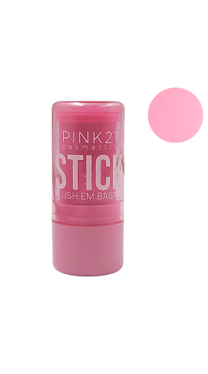 PINK 21 BLUSH EM BASTÃO STICK COR 01 10G 