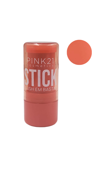 PINK 21 BLUSH EM BASTÃO STICK COR 03 10G 