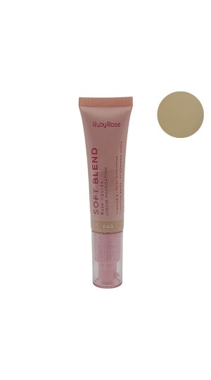 RUBY ROSE SOFT BLEND BASE LÍQUIDA COR: F40 30G