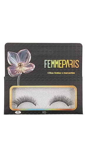 FEMMEPARIS CILIOS POSTIÇOS 8D F002 