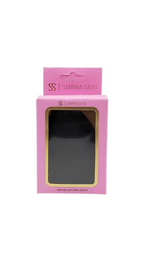 SABRINA SATO ESPONJA PARA MAQUIAGEM GRANDE PRETA 