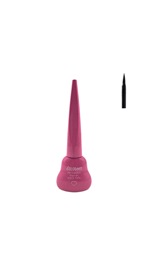 DISCOTEEN DELINEADOR LIQUIDO PRETO FOFO