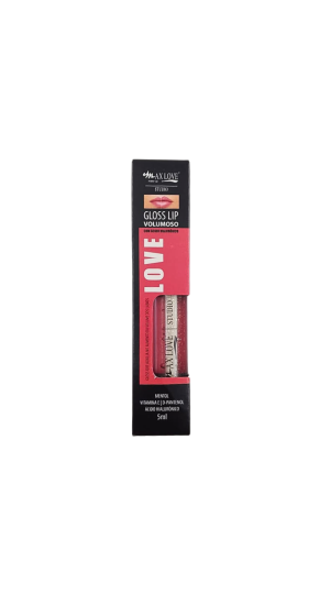 MAX LOVE GLOSS LIP VOLUMOSO 19 COM GLITTER 5ML
