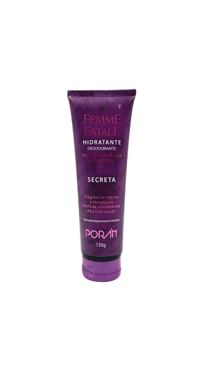 PORAN FEMME FATALE HIDRATANTE DESODORANTE SECRETA 130G 