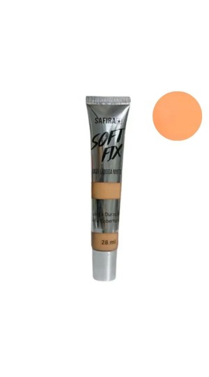 SAFIRA BASE LIQUIDA MATTE SOFT FIX COR 03 28ML