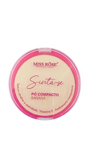MISS RÔSE PÓ COMPACTO BANANA SINTA-SE COR REBECA 10G
