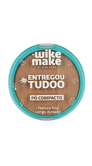 WIKE MAKE BY MISS RÔSE PÓ COMPACTO #ENTREGOU TUDO COR 05 10G 