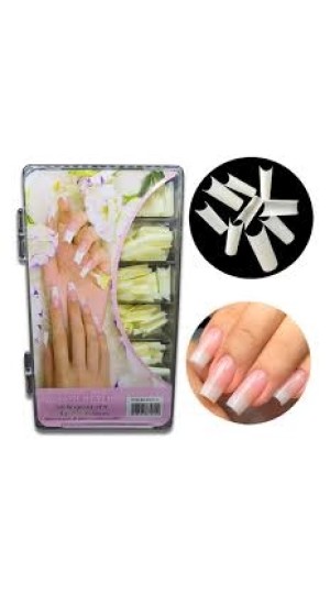 NEW QUALITY UNHA TIPS CURVATURA C LEITOSA C/100