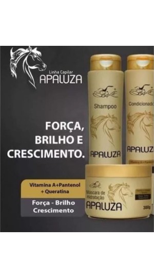 BELKIT KIT CAPILAR APALUZA C/3 UNIDADES SHAMPOO/CONDICIONADOR/MASCARA
