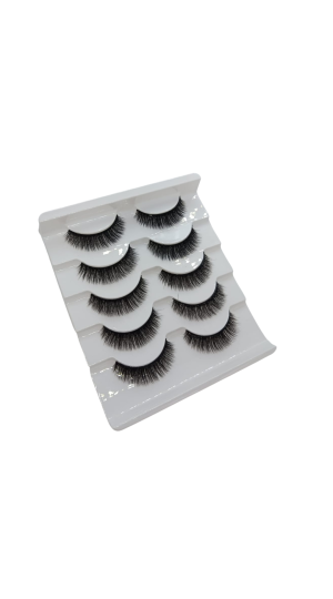 RUBY ANJO CILIOS POSTIÇO MINK 6D C/5 PARES X05