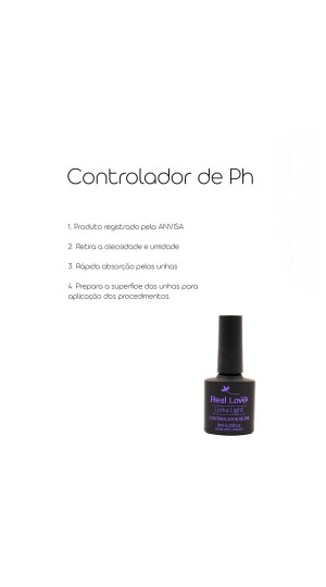 REAL LOVE CONTROLADOR DE PH LINHA LIGHT 8ML