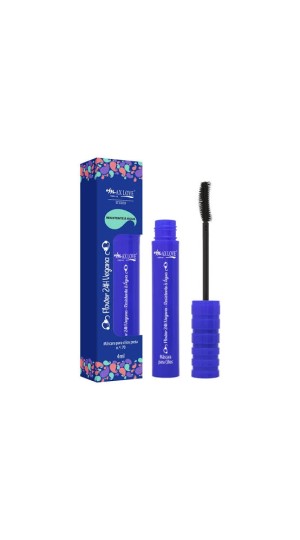 MAX LOVE MASCARA PARA CILIOS PRETA FLOWER 24H VEGANA 4ML 70