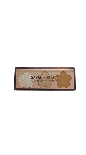SARAH'S BEAUTY PALETA DE ILUMINADOR MISS GLOW COR B