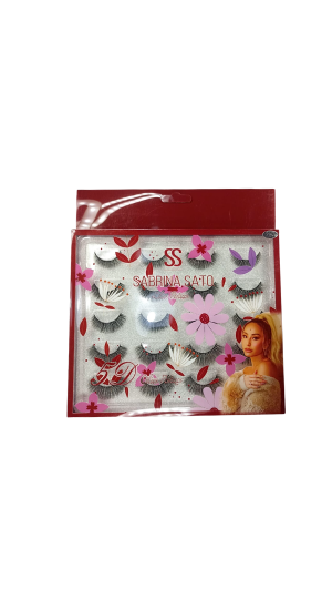 SABRINA SATO CILIOS POSTIÇO 5D F012 C/10 PARES