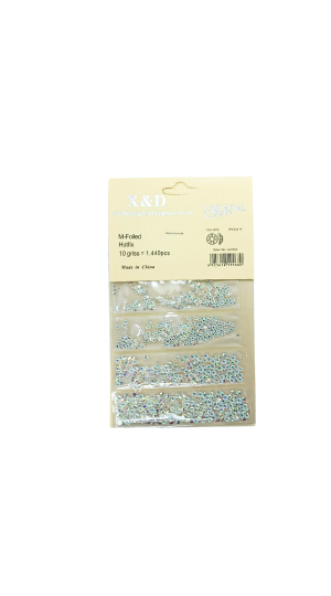 X&D STRASS CRYSTAL LIZED 1440 PEÇAS NO.03