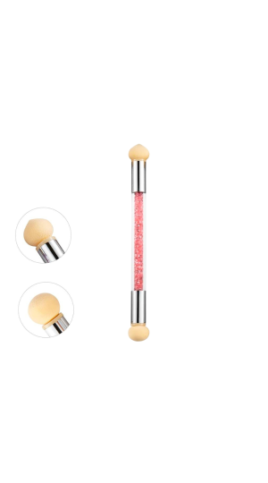 NAIL ART TOOL PINCEL C/ESPONJA PARA NAIL DESIGNER