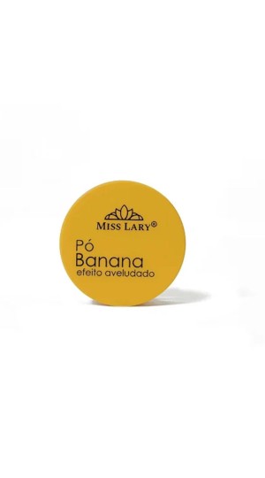 MISS LARY PÓ BANANA EFEITO AVELUDADO 3,5G