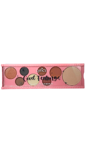 LYRICS PALETA DE SOMBRAS GOOD FEELINGS 12G COMPANHEIRA